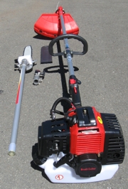 The GardenWiz LRCS001 Brush Cutter is very versatile and comes with a choice of attachments and motors