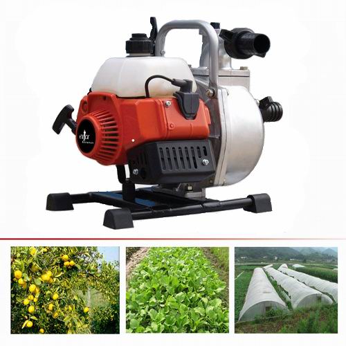 The GardenWiz WP-40-6 water pump is a powerful two-stroke petrol powered pump with a myraid of potential uses around the property