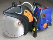 The GardenWiz VC-710 power saw cuts concrete and other hard material