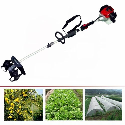 The GT-415 cultivator from GardenWiz Tools is one of a series of power tool applications sharing the same motor head