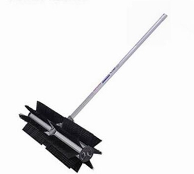 Brush sweeper attachment